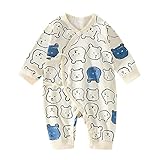 Kleinkind Neugeborenes Baby Jungen Mädchen Langarm Niedliche Tiere Cartoon Strampler Overall Outfits Kleidung Baby Kleidung Jungen Monate