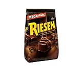 RIESEN – 1 x 900g MEGA-PACK – Bonbons mit Schokokaramell in kräftiger, dunkler Schokolade