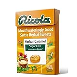 Ricola Kräuter-Karamellzuckerfrei (mit Stevia), 45 g (10 Stück)