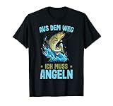 Aus Dem Weg Ich Muss Angeln | Kinder Jungen Fischer Angler T-Shirt