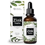 Zink Tropfen - 100ml (2100 Tropfen) - 15mg Zink pro Tagesdosis - Premium: Ionisches Zink (Zink-Sulfat) - bis zu 350 Anwendungen - Ohne Alkohol, laborgeprüft, 100% vegan & in Deutschland produziert