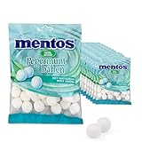 Mentos Bonbons | Pfefferminzkugel Tasche | Mentos Bonbons | Mentos Großpackung | 12 Pack | 2904 Gram Total