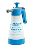 GLORIA FoamMaster FM 10 | Schaumsprüher | 1 L Foamer | Austauschbare Schaumpatronen | Drucksprüher zur Autoreinigung