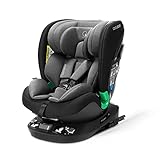 Coolbebe Odyssey 360° Drehbar Kindersitz, i-Size Autositz von 40-135cm(0-10 Jahre) mit ISOFIX und Top Tether für Kinder, mit Maximalem Seitenaufprallschutz Kinderautositz,ECE R129 (Schwarz)