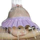 Shampooaugenschutz Kinder Hut LMMVPShampoo Shower Bathing Protection Soft Cap Hat Baby Unisex Mütze Outdoor Camping Strandhut Sommerhut Kinder Mütze Cap Hut Baby Kappe Hut Sonnenschutz (Lila)