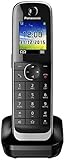 Panasonic KX-TGJA30EXB Mobilteil inkl. Ladeschale, Schwarz