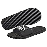 Puma Purecat Badelatschen Slides (black/white, numeric_42)