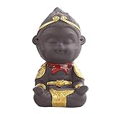 TPPIG Keramik Affen Figur Sun Statue Aquarium Statue Dekor Buddhistische Mini Statue Statue Dekoriert B