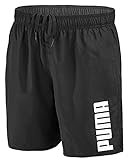 PUMA Herren Badehose Badeshorts Summer Deluxe Swim Shorts - New Black - Gr. L