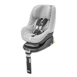 Maxi-Cosi Sommerbezug, passend für alle Kindersitze der Maxi-Cosi Pearl Familie, Schonbezug Autositz, Bezug für die warmen Sommertage, Fresh Grey, grau