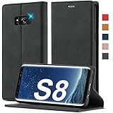 Handyhülle für Samsung Galaxy S8 Hülle Leder [Standfunktion] [Premium PU Leder] Klappbar Handyhülle für Samsung S8 Hülle 360 Stoßfeste Flip Standfunktion Schutzhülle Case für Samsung Galaxy S8 Hülle