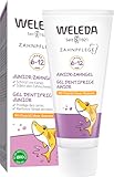 WELEDA Bio Junior Zahngel mit Fluorid - Naturkosmetik Zahnpasta für Kinder von 6-12 Jahren. Natürliches Zahnpflege Gel schützt vor Karies & fördert die Härtung des Zahnschmelzes (vegan, 1x 50ml)