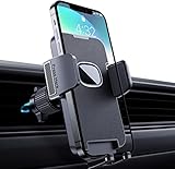 Handyhalterung Auto, [Upgrade Militär-Klasse Hakenclip] Handyhalter Auto 360° Drehbar Handyhalterung Auto Lüftung Kfz-Handyhalterung EIN-Knopf-Release Autohalterung Handy für iPhone Android Smartphone