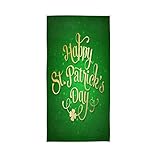 230 Duschtücher 40x70cm, Typsaint Patricks Day Text Camping Handtuch Ultraleichtes Drucktuch Damen Reisehandtuch Für Yoga, Reise