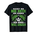 Herren Der König will Angeln - Fischer Angler Geschenk T-Shirt