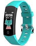 Schrittzähler Kinder Smartwatch Fitness Tracker Kinder Uhren für Jungs Fitnessuhr Kinderuhr Junge Mädchen Teenager Pulsuhr Blutdruck Kalorien Schlaf Wecker Wasserdicht Sportuhr für Android iOS