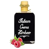 Balsamico Creme Himbeer 0,5L 3% Säure mit original Crema di Aceto Balsamico di Modena IGP