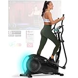 Sportstech CX700 mit innovativer LED Technologie | Profigerät Crosstrainer für Zuhause | Heimtrainer mit 12 Programme & 1 HRC & 1 Watt Mode | Ellipsentrainer gelenkschonend mit Magnetbremssystem 24 kg