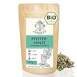 Pfefferminztee lose – Bio-Tee – Pfefferminze getrocknet und geschnitten – 100g im Aromabeutel