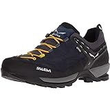 Salewa MS Mountain Trainer Gore-TEX Herren Trekking- & Wanderstiefel, Blau (Night Black/Kamille), 45 EU