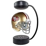 America Football Geschenk Levitating Helme NFL Collectible Hover Helm mit elektromagnetischer Ständer und Atmosphäre Licht Freund Vater Rugby-Fans Erinnerungskräfte