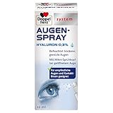 Doppelherz system AUGEN-SPRAY Hyaluron 0,3% – Befeuchtet trockene und gereizte Augen – 10 ml sterile Lösung