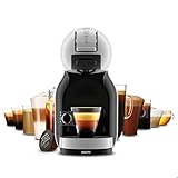 Krups Dolce Gusto KP123B Maschine Mini Me | Kaffeekapselmaschine | über 30 verschiedene Getränke vollautomatisch | Heiß- und Kaltfunktion | 1500 Watt | Artic-Grey/schwarz