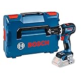 Bosch Professional 18V System Akku-Schlagbohrmaschine GSB 18V-90 C (Akkus und Ladegerät nicht enthalten, in L-BOXX), 06019K6102, Blue