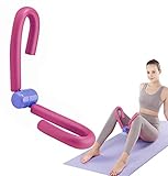 YANKUIRUI Oberschenkel Multifunktionaler Arm und Beintrainer Trimmer, Armtrainer Körperformer, Oberschenkeltrainer Kraft Lindern Gewichte Für Beine und Arme (Rosa)