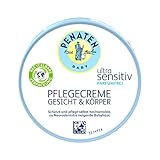 PENATEN Baby Ultra Sensitiv Pflegecreme Gesicht & Körper parfümfrei, Babypflege Creme für Neugeborene ohne Farbstoffe, Baby Feuchtigkeitscreme zur Pflege empfindlicher Babyhaut (1 x 100 ml)