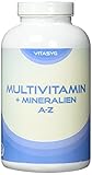 Vitasyg Multivitamin - 365 Tabletten - Jahresvorrat - 1 Tablette täglich, 1er Pack (1 x 475 g)