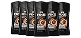 Axe Duschgel Dark Temptation dermatologisch getestet, 6er Pack (6 x 250 ml)