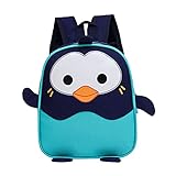 IQYU Pingpong Rucksäcke Tasche Tier Cute kleine Kinder Comic-Schul-Rucksack Mode Pinguin Kleinkinder-Rucksäcke Kinderrucksäcke Junge