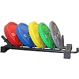 Sporttrend 24® Bumper Plate Rack bis 400 kg | Hantelscheibenständer, Scheibenständer, Hantelständer