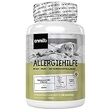 Animigo Allergie Hilfe für Hunde - 120 Flohsamenschalen & Bierhefe Hund Tabletten - Hilft bei Haut- & Lebensmittel Allergien - Immunsystem & Verdauungssystem zu unterstützen - Huhn & Speck Geschmack