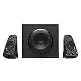 Logitech Z623 Lautsprecher-System mit Subwoofer, Satter Bass, 400 Watt Spitzenleistung, THX-Zertifiziert, 3.5mm & Cinch-Eingänge, Multi-Device, EU Stecker, PC/PS4/Xbox/TV/Smartphone/Tablet - Schwarz