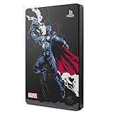 Seagate Game Drive PS4/PS5, 2 TB, Avengers Special Edition - Thor, tragbare externe Festplatte, 2.5 Zoll, USB 3.0, Modellnr.:STGD2000205