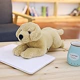 JOZIP Niedliches Simulationstier Labrador Puppe Plüsch Kawaii Plüschtier niedliche Kinderdekoration Geburtstagsgeschenk 1 80cm