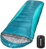 Bessport Schlafsack für Camping 3-4 Jahreszeiten 0 °C - 15°C | Winter Schlafsack Leichtgewichtig, Wasserdicht und Warm für Erwachsene,Rucksackreisen,Camping, Wandern und Reisen