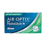 Air Optix plus HydraGlyde for Astigmatism Monatslinsen weich, 3 Stück / BC 8.7 mm / DIA 14.5 mm / CYL -0.75 / ACHSE 10 / -0.25 Dioptrien