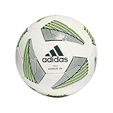 adidas Unisex Jugend Tiro Match Trainingsball, White/DRKGRN/TMSOGR, 5