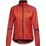 GORE WEAR Damen Fahrrad-Jacke Stream, GORE-TEX, 38, Feuerrot