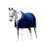 Horseware Amigo Bravo 12 Lite Disc 0g Regendecke Navy/Navy & White (145)