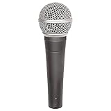 Weymic Neue Wm58 Mic Dynamische Sprachmikrofon Klassischer Stil Mikrofon Audio Werkzeug Mic mit Sauberem Klang, Professionelle Metallspule Dynamische Bewegung Mikrofon (No_Cable)