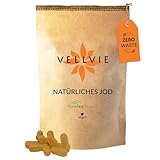 PureSea® Natural Premium Jod 150mcg Natürlich Plastikfrei aus schottischen wilden Kelp Algen 180 Stk. - Vegan ohne Zusätze von VELLVIE Nachfüllpack