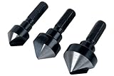 wolfcraft 3-tlg. Senker-Set WS I 2584000 I ø12,16,19mm