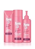 Plantur 21#langehaare Set: Nutri-Coffein-Shampoo, 200 ml + Booster, 125 ml + Nutri-Conditioner, 175 ml - verbessert das Haarwachstum und versorgt das Haar mit Coffein und Mikronährstoffen