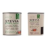 Daforto Stevia Tabs Nachfüllpackung, 2000 Stück, 1er Pack (1 x 120 g) & Stevia Tabs, 500 Stück, 1er Pack (1 x 30 g)