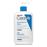 CeraVe Feuchtigkeitslotion für Körper und Gesicht, Lotion für trockene bis sehr trockene Haut, Mit Hyaluron und 3 essenziellen Ceramiden, 1 x 1l