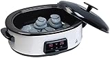 Newgen Medicals Hot Stone Massage: Hot-Stone-Set mit digitaler Steuerung, 23 Steinen & Abschalt-Automatik (Hot Stone Massageset)